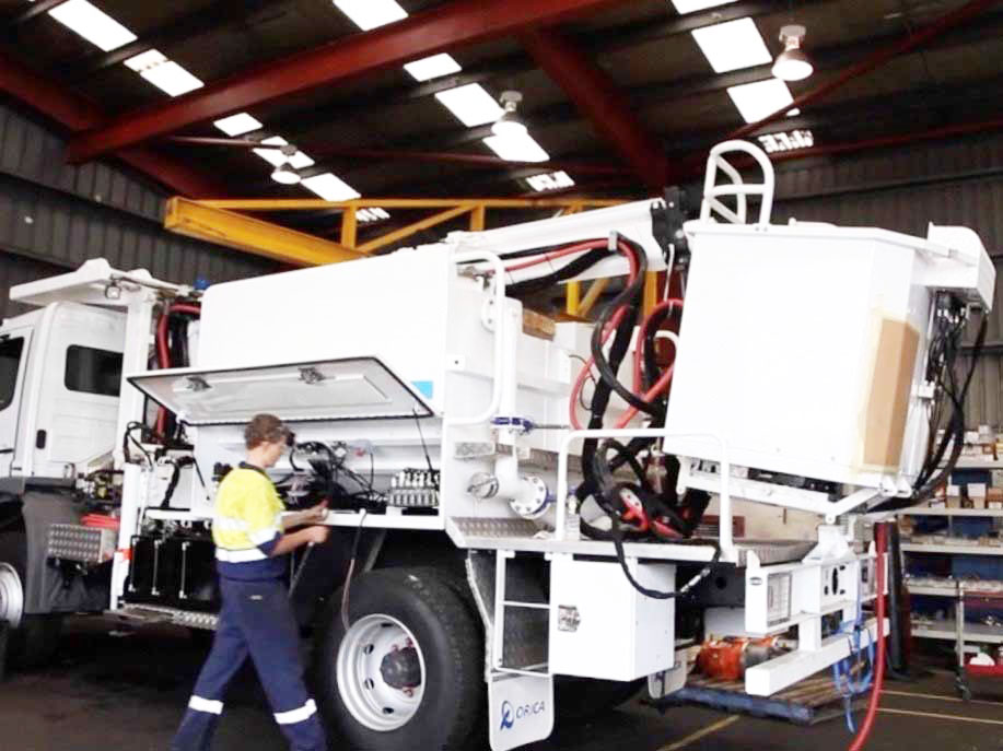 Danfoss distributor mobile service vehicle
